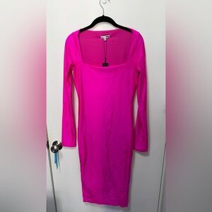 Fashion Nova Fuchsia Bodycon Dress